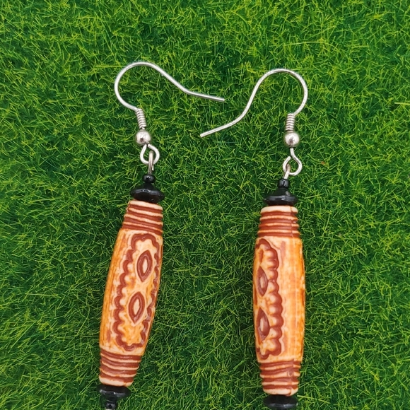 African Rain Forest Earrings E1015 - Picture 1 of 3